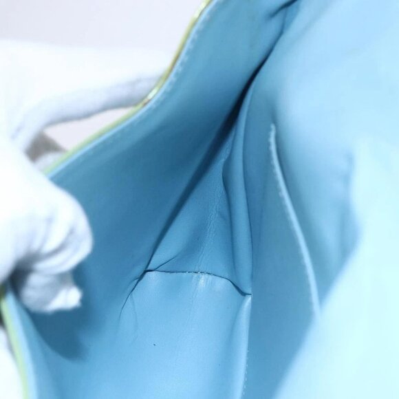 LOUIS VUITTON Monogram Vernis Thompson Street Bag Baby Blue M91009 Auth 146149 - Picture 11 of 16